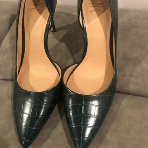 INC Snakeskin heels. NWOT